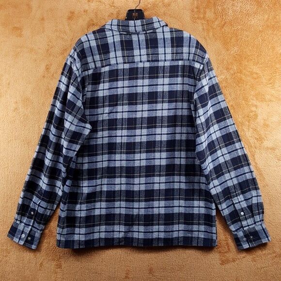 NORSE PROJECTS Shirt Mens Medium Gray Check Button Up CARSTEN FLANNEL $215 - Picture 7 of 11